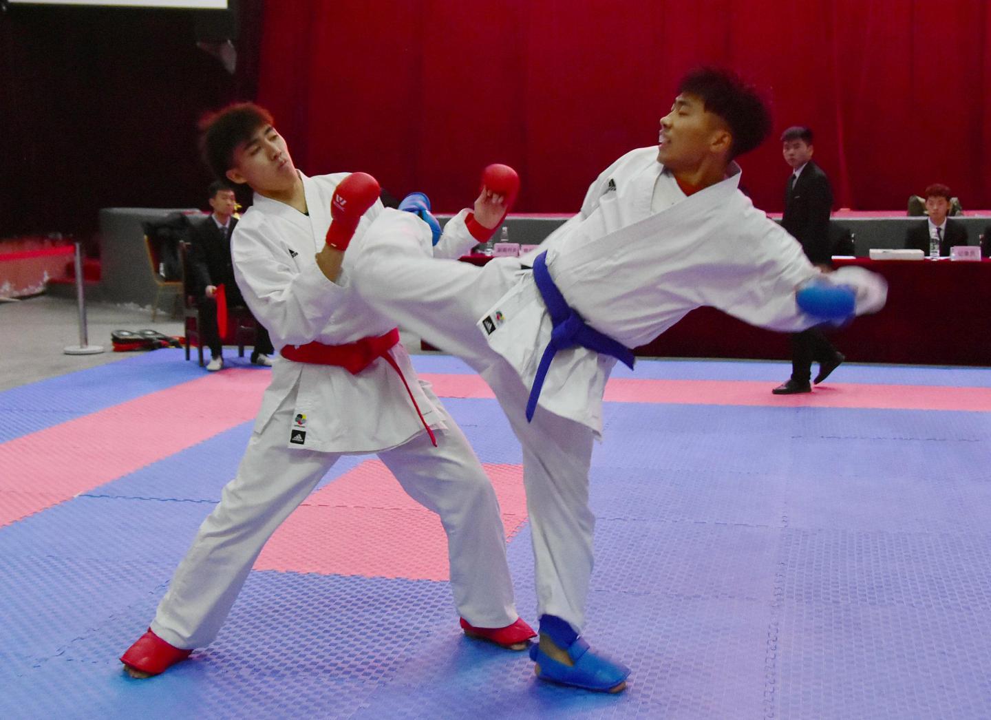 我校2020年跆拳道空手道锦标赛圆满落幕